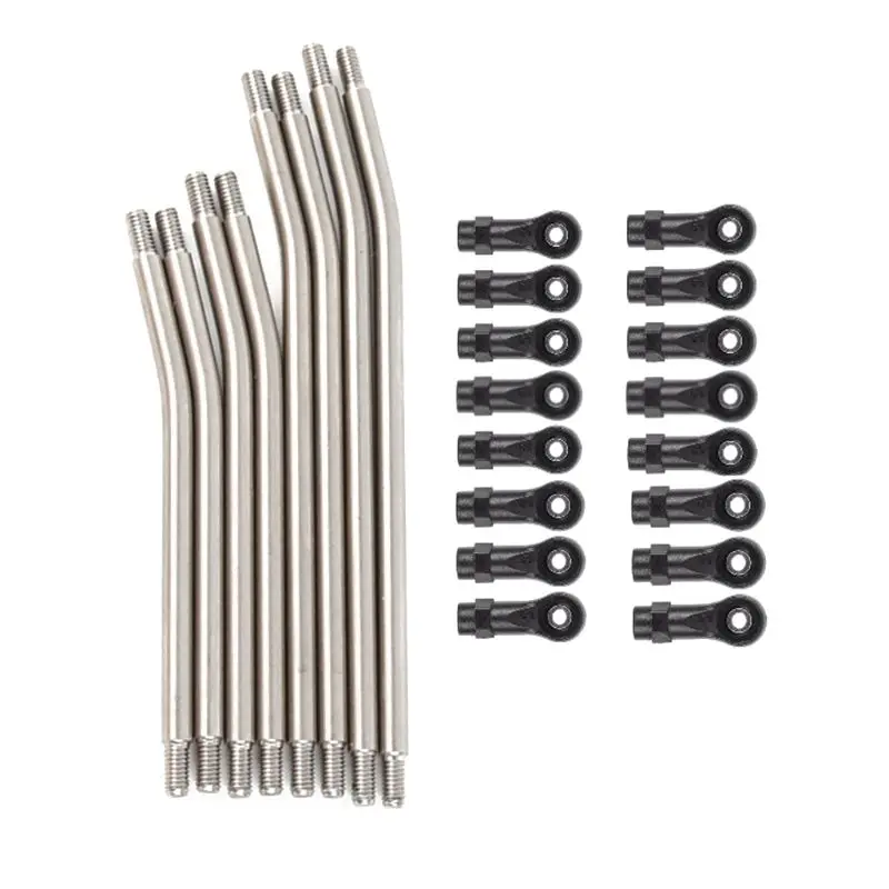 2019 New 10pcs Metal Link with Plastic Rod Ends for Axial SCX10 II 90046 90047 RC Crawler 
2019 New 10pcs Metal Link with Plastic Rod Ends for Axial SCX10 II 90046 90047 RC Crawler