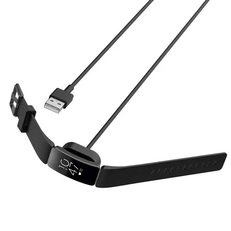 Запасные зарядные устройства USB для смарт-браслета Fitbit Inspire/Inspire HR USB-кабель