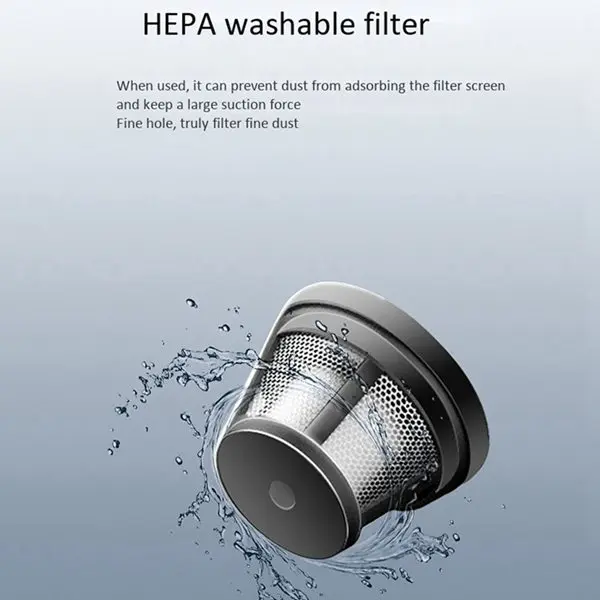 1Pcs 5200PA Portable Car Vacuum Cleaner, 5V 120W Large Suction Power, Quiet and Easy to Clean Vacuum Cleaner
1Pcs 5200PA Portable Car Vacuum Cleaner, 5V 120W Large Suction Power, Quiet and Easy to Clean Vacuum Cleaner