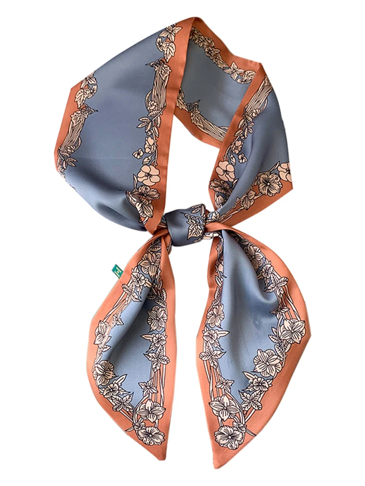 2021 Long Skinny Silk Neck Scarf Collar Tie Women Foulard Bag Ribbon Scarves Floral Print Elegant Hairband Head Kerchief
2021 Long Skinny Silk Neck Scarf Collar Tie Women Foulard Bag Ribbon Scarves Floral Print Elegant Hairband Head Kerchief