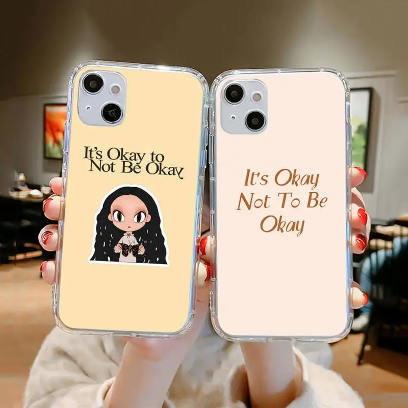 It's Okay To Not Be Okay tv series Phone Case Transparent soft For iphone 12 11 13 7 8 6 s plus x xs xr pro max mini
It's Okay To Not Be Okay tv series Phone Case Transparent soft For iphone 12 11 13 7 8 6 s plus x xs xr pro max mini