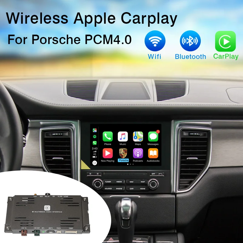 Yeesite Wifi беспроводной Carplay для Porsche PCM4.0 Android Авто/зеркальное отображение iOS Apple Car Play