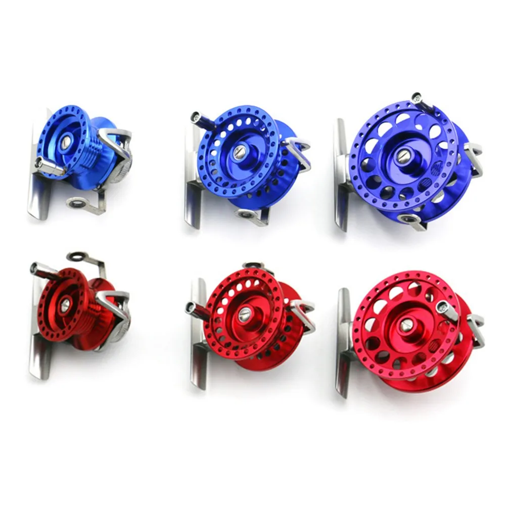 Fly Reels Ice Fishing Reel 1:1 Gear Ratio Saltwater & Freshwater Water Tackle Right Hand/Left Hand Reel Diameter 40/50/60MM
Fly Reels Ice Fishing Reel 1:1 Gear Ratio Saltwater & Freshwater Water Tackle Right Hand/Left Hand Reel Diameter 40/50/60MM
