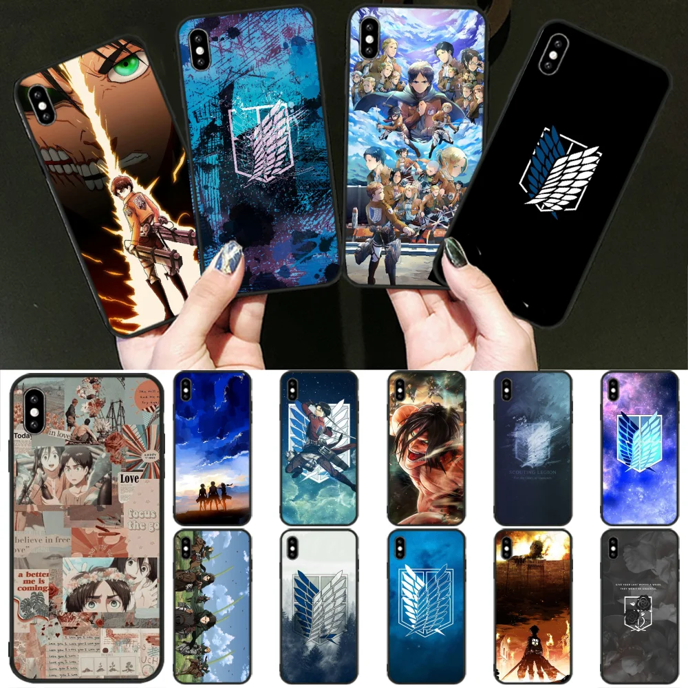 BaweiTE Attack on Titan Mikasa ультра тонкий мультяшный DIY Роскошный чехол для телефона iPhone 11 pro