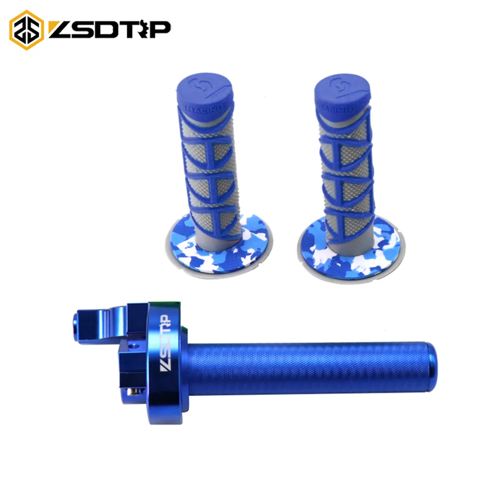 ZSDTRP 7/8" CNC Aluminum Motorcycle Throttle Grips 22mm Throttle Grips + Handle cover for Honda for Yamaha for Kawasaki
ZSDTRP 7/8" CNC Aluminum Motorcycle Throttle Grips 22mm Throttle Grips + Handle cover for Honda for Yamaha for Kawasaki