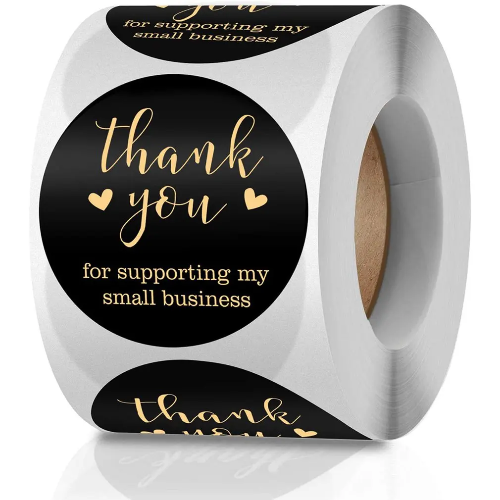 500 Pieces 25mm Thank You For My Little Business Stickers Paper Thank You Label Sticker Rainbow Silver Roll Adhesive Labels
500 Pieces 25mm Thank You For My Little Business Stickers Paper Thank You Label Sticker Rainbow Silver Roll Adhesive Labels