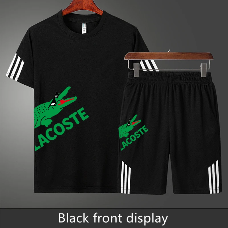 New men's T-shirt + Shorts Set summer breathable casual T-shirt running set fashion Harajuku printed men's sports suit
New men's T-shirt + Shorts Set summer breathable casual T-shirt running set fashion Harajuku printed men's sports suit