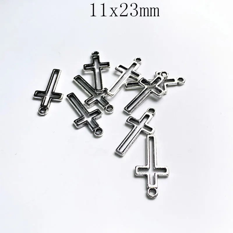 30pcs Religious Belief Cross Antique Gold Silver Color Pendants for DIY Handmade Accessories,Tibetan Jewelry Making Cross Crafts 
30pcs Religious Belief Cross Antique Gold Silver Color Pendants for DIY Handmade Accessories,Tibetan Jewelry Making Cross Crafts