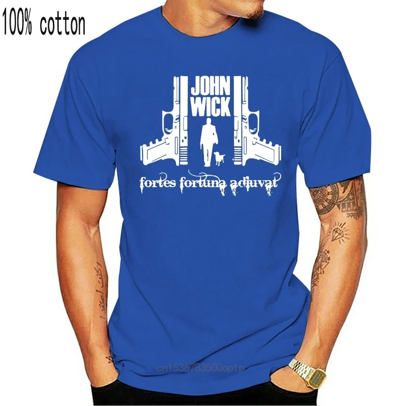 New Rare John Wick Fortes Fortuna Adiuvat Black TShirt Short Sleeve Size S-3XL O-Neck Fashion Casual High Quality Print T Shirt
New Rare John Wick Fortes Fortuna Adiuvat Black TShirt Short Sleeve Size S-3XL O-Neck Fashion Casual High Quality Print T Shirt