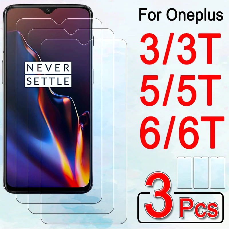 Стекло для oneplus 3 3t 5t защита экрана 5 6 t защитное закаленное стекло oneplus3 oneplus5 oneplus6