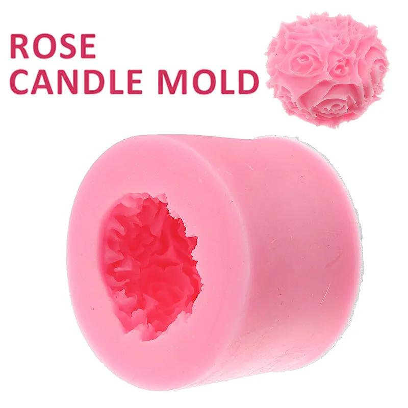 3D Rose Flower Fondant Cake Mold DIY Sugar Craft Soap Candle Silicone Mould Handmade Soap Molds Candle Craft Decoration
3D Rose Flower Fondant Cake Mold DIY Sugar Craft Soap Candle Silicone Mould Handmade Soap Molds Candle Craft Decoration