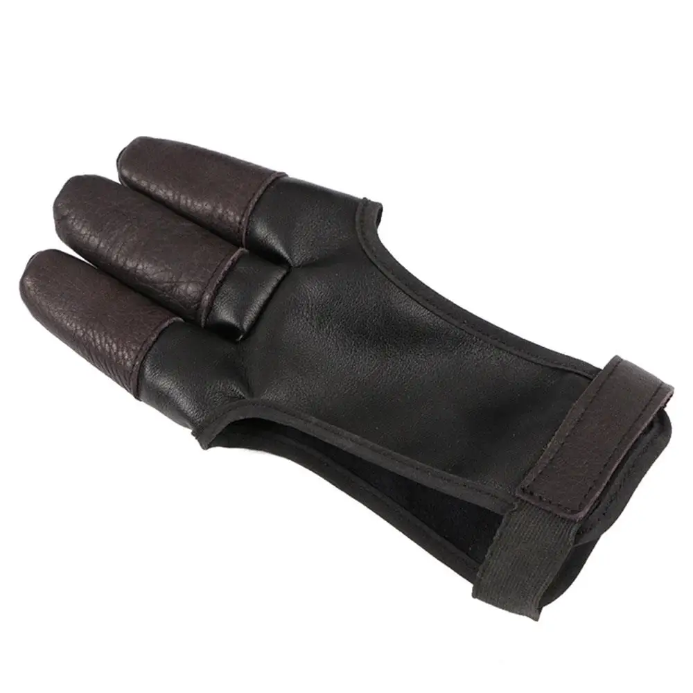 Black 3-Finger Bow Glove Bow Arrow Finger Archery Glove Soft Tools Shooting Beginner Outdoor Sports
Black 3-Finger Bow Glove Bow Arrow Finger Archery Glove Soft Tools Shooting Beginner Outdoor Sports