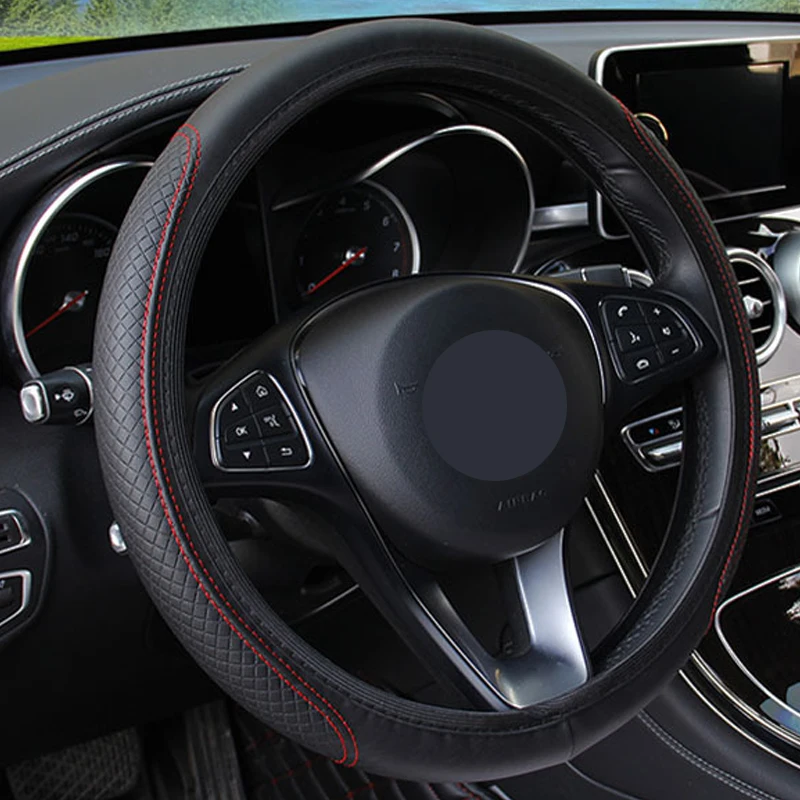 Чехол рулевого колеса автомобиля дышащие нескользящие для Ford Focus 2 3 Maverick Escape kuga