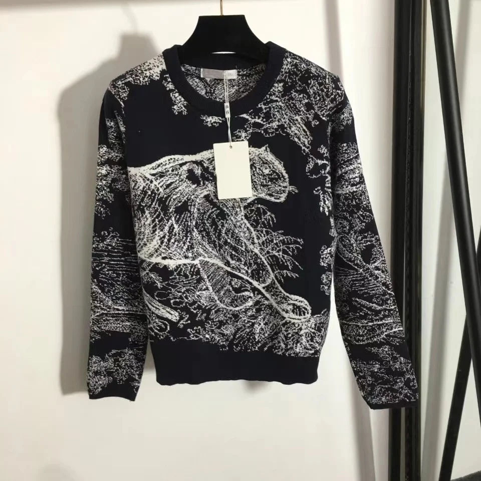 Новый роскошный дизайнерский свитер 2021, модный свитер для женщин на осень и зиму
Новый роскошный дизайнерский свитер 2021, модный свитер для женщин на осень и зиму