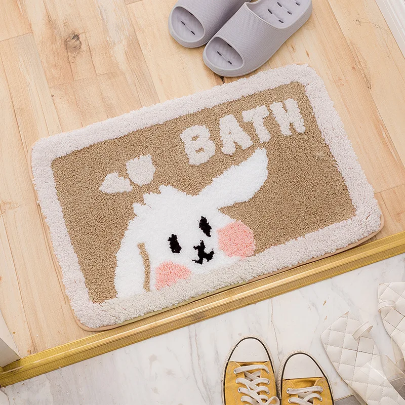 Bathroom Carpet Super Soft Plush Floor Mat Cute Cartoon Animals Carpet Absorbent Quick-drying Bathroom Doormat Kitchen Carpet
Bathroom Carpet Super Soft Plush Floor Mat Cute Cartoon Animals Carpet Absorbent Quick-drying Bathroom Doormat Kitchen Carpet