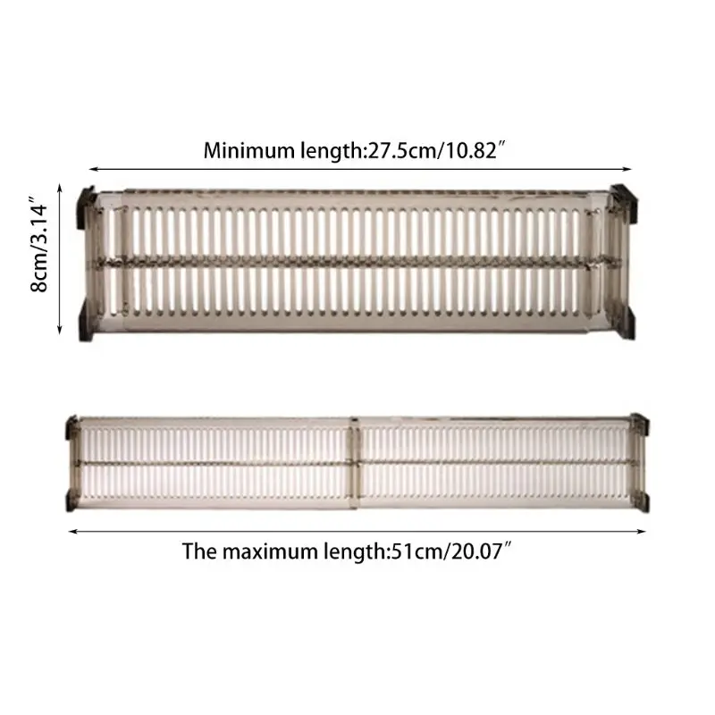 Adjustable Drawer Separator Divider Plastic DIY Closet Storage Division Board
Adjustable Drawer Separator Divider Plastic DIY Closet Storage Division Board