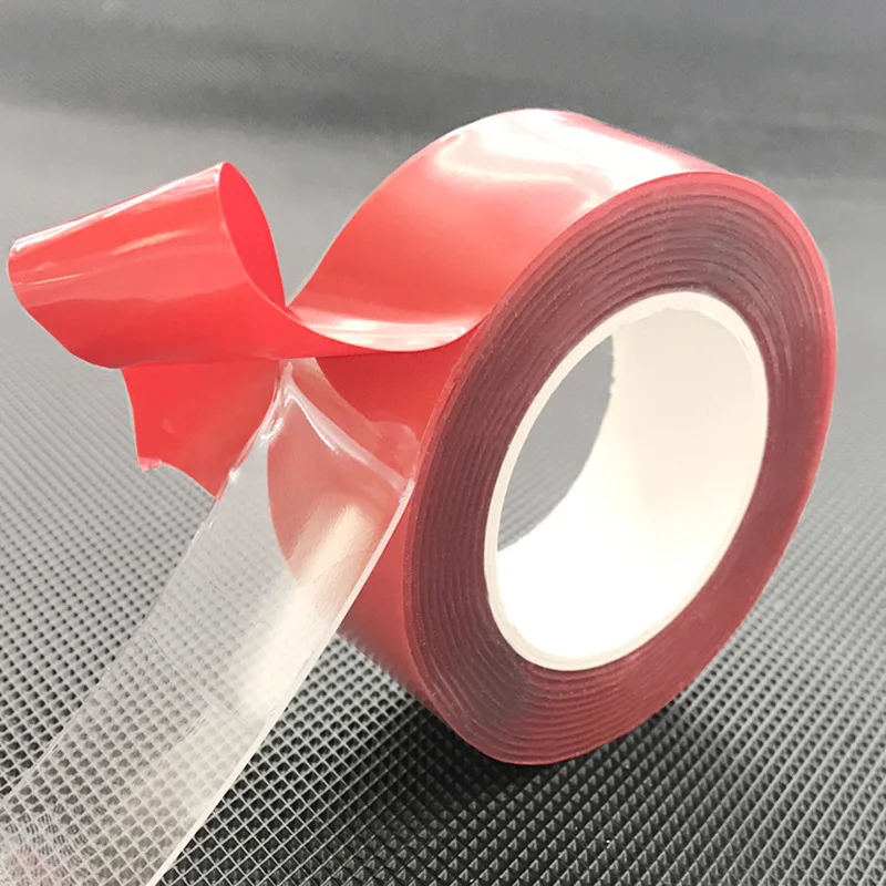 1.8cmx2m Double Sided Tape Sticker Red Cover Strong Adhesive AcrylicTransparent Car Interior Ornament Fixed Traceless Tapes
1.8cmx2m Double Sided Tape Sticker Red Cover Strong Adhesive AcrylicTransparent Car Interior Ornament Fixed Traceless Tapes