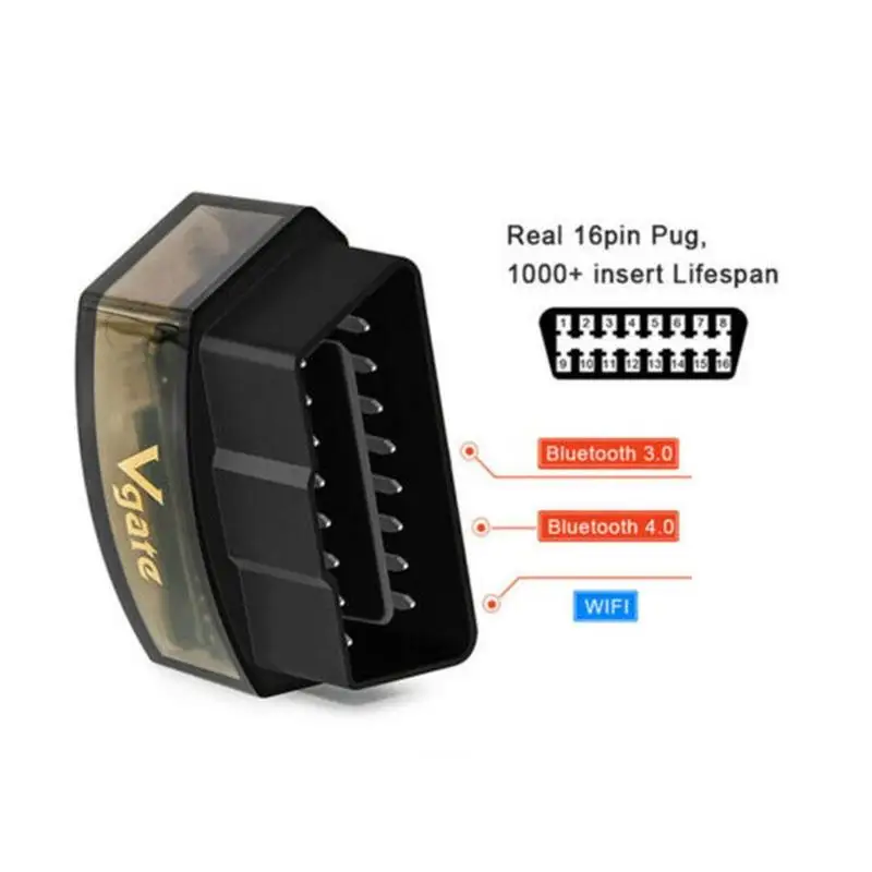 New Vgate iCar Pro Bluetooth WIFI Adapter OBD2 Diagnostic Automotive Code Tools Tool Reader Diagnostic Scanner C4D0
New Vgate iCar Pro Bluetooth WIFI Adapter OBD2 Diagnostic Automotive Code Tools Tool Reader Diagnostic Scanner C4D0