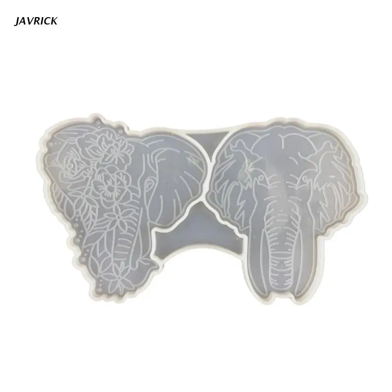 Elephant Coaster Epoxy Resin Mold Cup Mat Ornaments Silicone Mould DIY Crafts Jewelry Home Decorations Casting Tools
Elephant Coaster Epoxy Resin Mold Cup Mat Ornaments Silicone Mould DIY Crafts Jewelry Home Decorations Casting Tools