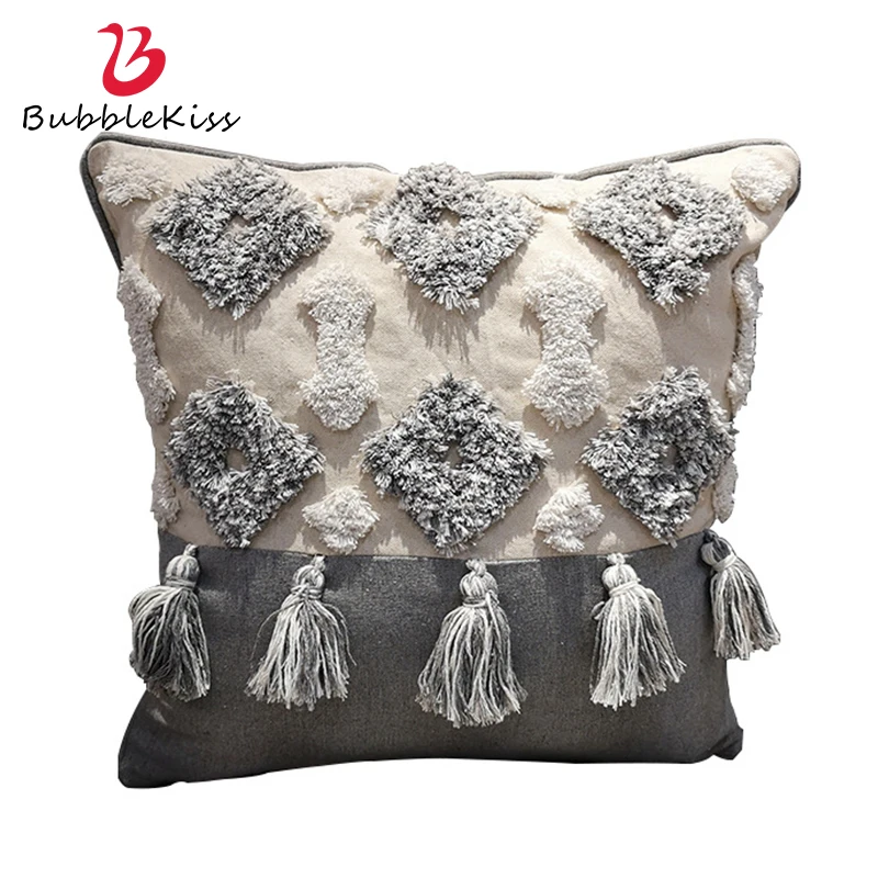Bubble Kiss Flocking Design Cushions Cover For Home Sofa Decor Hidden Zipper Pillowcovers Removable Square Bedding Pillowcase
Bubble Kiss Flocking Design Cushions Cover For Home Sofa Decor Hidden Zipper Pillowcovers Removable Square Bedding Pillowcase