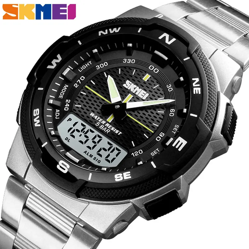 SKMEI Watch Men Fashion Sport Quartz Clock Mens Watches Top Brand Luxury Full Steel Business Waterproof Watch Relogio Masculino
SKMEI Watch Men Fashion Sport Quartz Clock Mens Watches Top Brand Luxury Full Steel Business Waterproof Watch Relogio Masculino