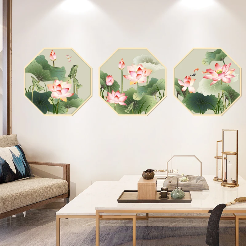Chinese Style Lotus Leaf Wall Sticker Flowers Bedroom Decorative Vinyl Decal Art Living Room Self-adhesive Home Decor
Chinese Style Lotus Leaf Wall Sticker Flowers Bedroom Decorative Vinyl Decal Art Living Room Self-adhesive Home Decor