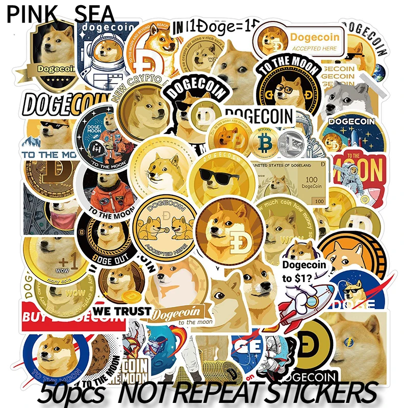 10/30/50Pcs/set Dogecoin Financial Currency Cartoon Graffiti Stickers For Suitcases Helmet Luggage Laptop Kids Skateboard Case
10/30/50Pcs/set Dogecoin Financial Currency Cartoon Graffiti Stickers For Suitcases Helmet Luggage Laptop Kids Skateboard Case
