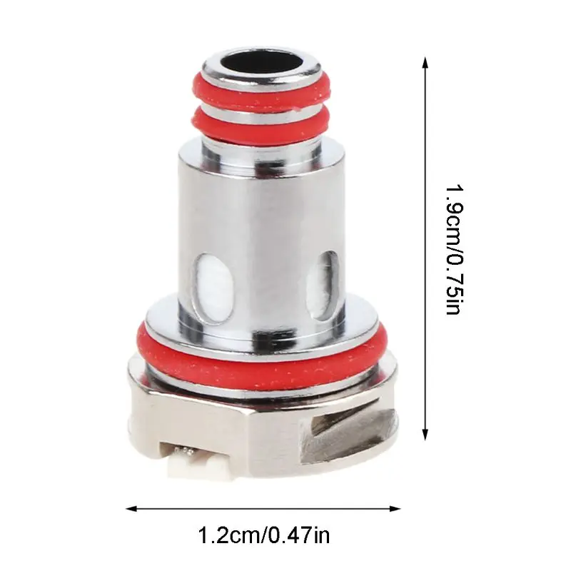 5Pcs/box Replacement Coils Metal Coil Head 0.3/0.4/0.6/1/1.2 for RPM MTL Mesh/Mesh/Triple/SC/Quartz Tank Atomizer
5Pcs/box Replacement Coils Metal Coil Head 0.3/0.4/0.6/1/1.2 for RPM MTL Mesh/Mesh/Triple/SC/Quartz Tank Atomizer