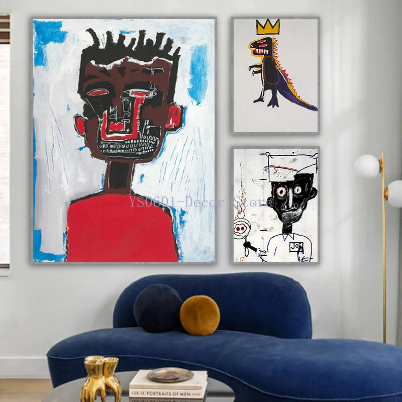 Jean-Michel Basquiat Canvas Painting Abstract Classic Wall Art Posters and Prints Picture Modern Home Room Decor (No Frame)
Jean-Michel Basquiat Canvas Painting Abstract Classic Wall Art Posters and Prints Picture Modern Home Room Decor (No Frame)
