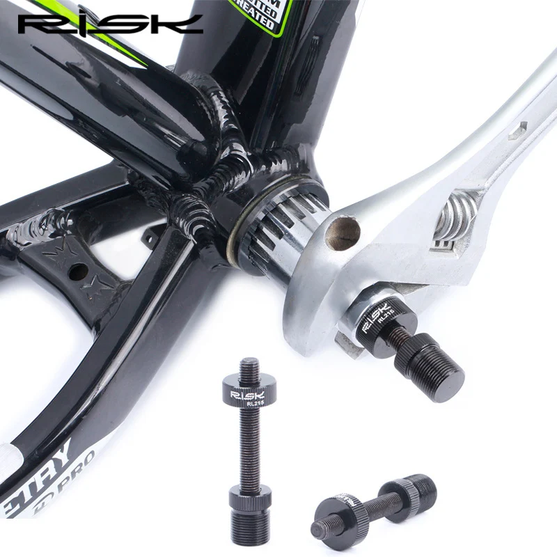 RISK Bike Square Spline Axis BB Bottom Bracket Bicycle Anti Drop Auxiliary Removal Disassembly Repair Tool Fixing Rod RL215
RISK Bike Square Spline Axis BB Bottom Bracket Bicycle Anti Drop Auxiliary Removal Disassembly Repair Tool Fixing Rod RL215