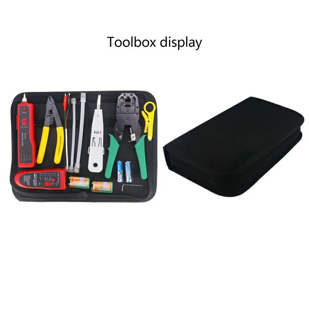 Computer Network Repair Tool Kit LAN Network Internet Cable Tester Wire Cutter Screwdriver Pliers Crimping Plug Clamp Tool Set
Computer Network Repair Tool Kit LAN Network Internet Cable Tester Wire Cutter Screwdriver Pliers Crimping Plug Clamp Tool Set