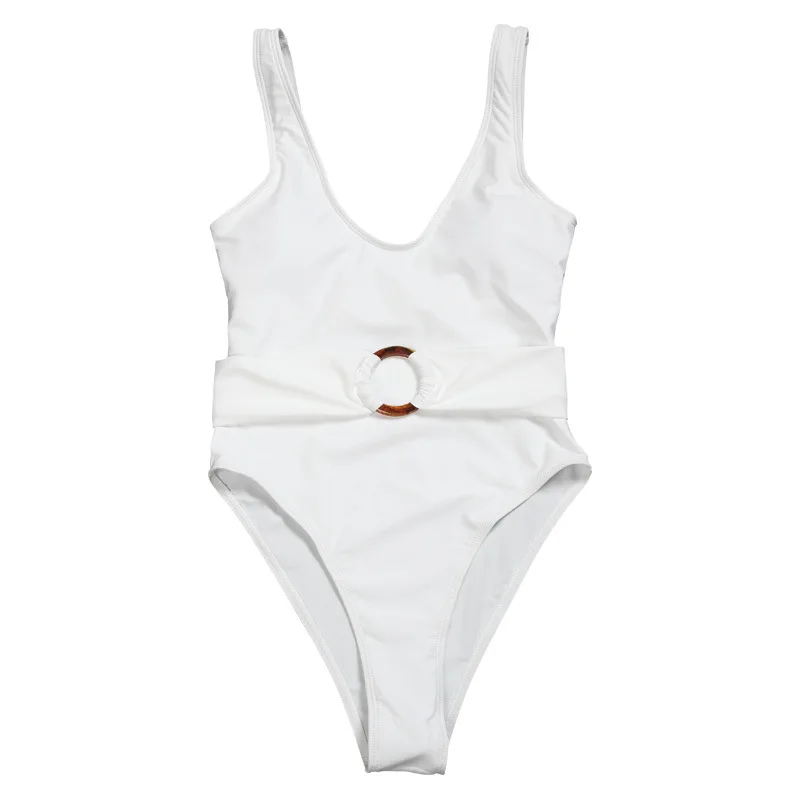 European and American Sexy One-piece Swimsuit Female Covered Belly Was Thin Hot Spring Beach Swimsuit White Bikini
European and American Sexy One-piece Swimsuit Female Covered Belly Was Thin Hot Spring Beach Swimsuit White Bikini