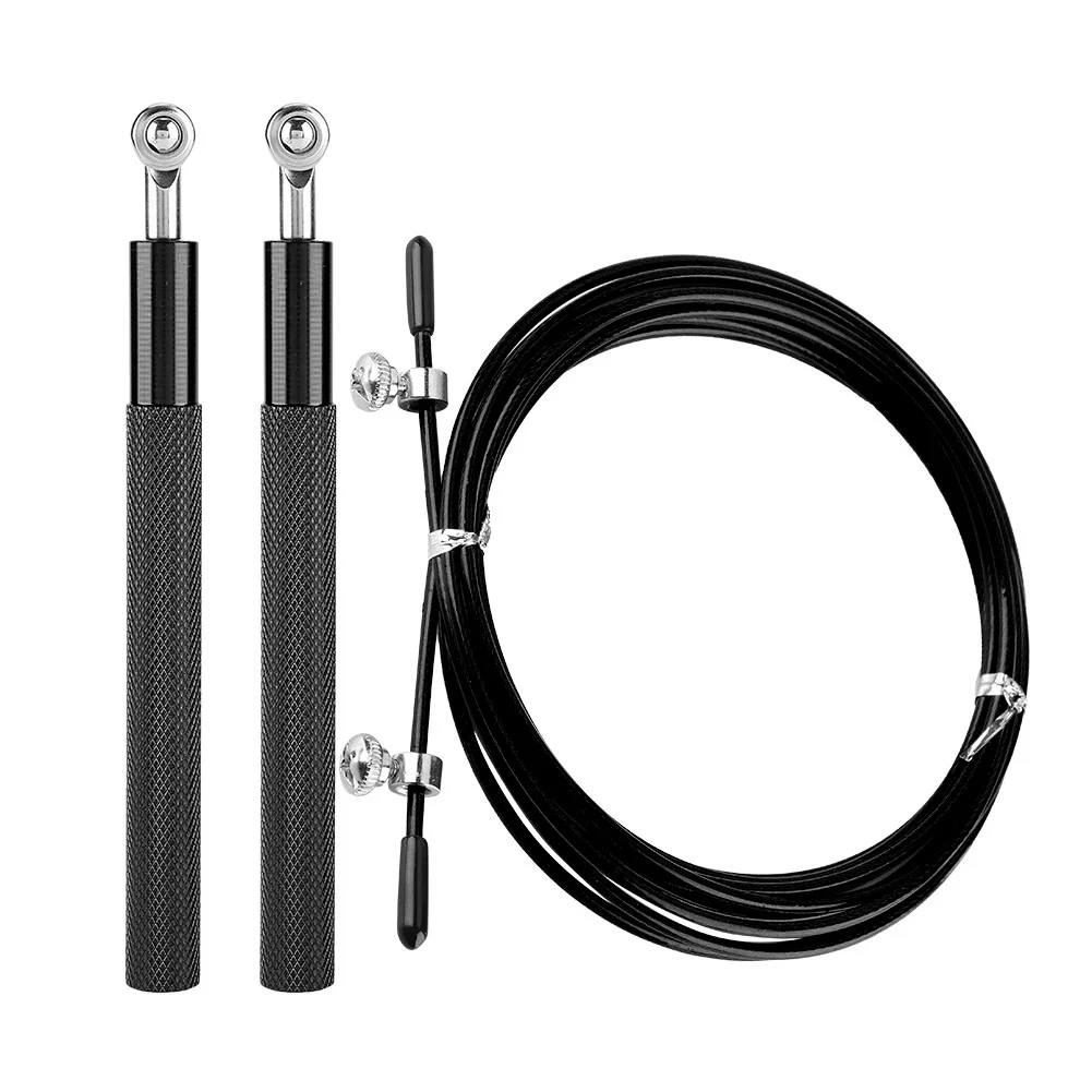 Aluminium Alloy Handle Speed Jump Skipping Rope Sports Training Equipment(Black) Jump Rope
Aluminium Alloy Handle Speed Jump Skipping Rope Sports Training Equipment(Black) Jump Rope