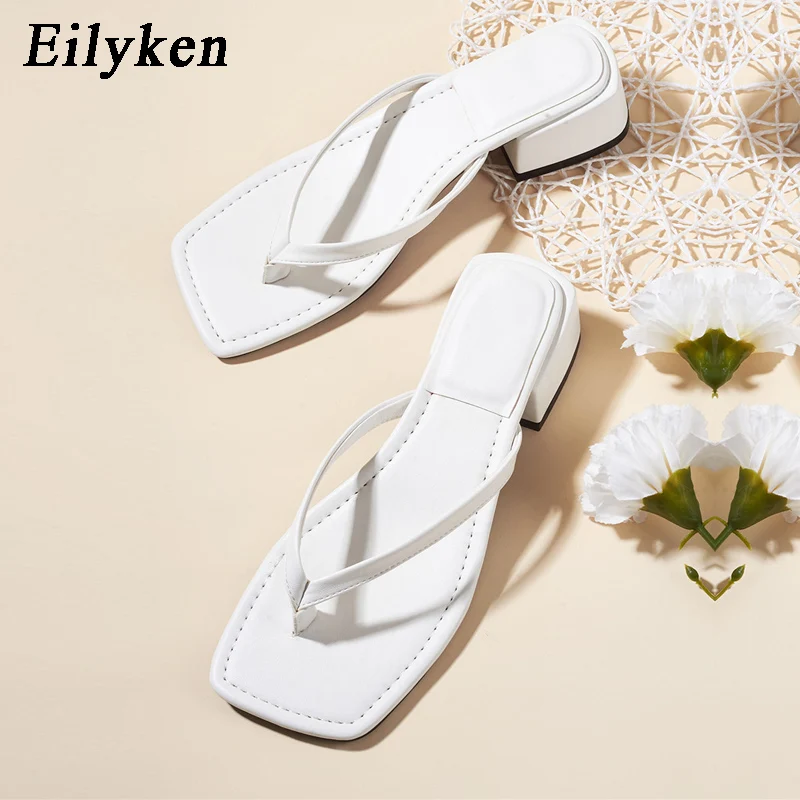 Eilyken/Повседневные Вьетнамки; Женские летние уличные тапочки; Новинка; Пикантные открытые шлепанцы с квадратным носком; Женские пляжные туфл...
Eilyken/Повседневные Вьетнамки; Женские летние уличные тапочки; Новинка; Пикантные открытые шлепанцы с квадратным носком; Женские пляжные туфл...