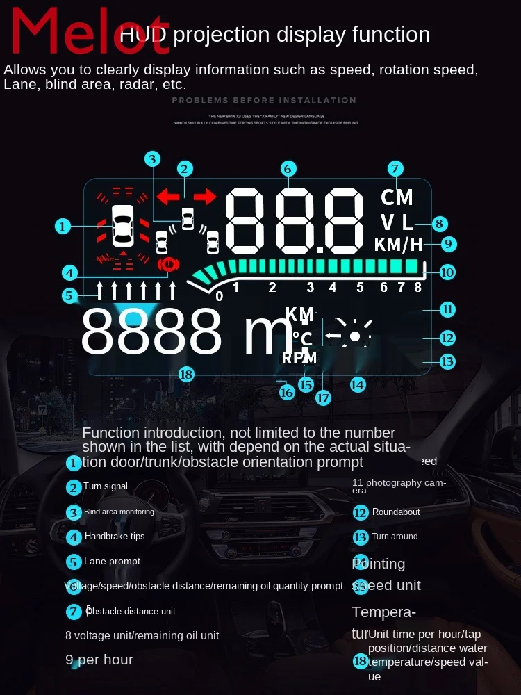 Head-Up Display Multifunctional for Navigator Digital Projection for Interior Modification
Head-Up Display Multifunctional for Navigator Digital Projection for Interior Modification