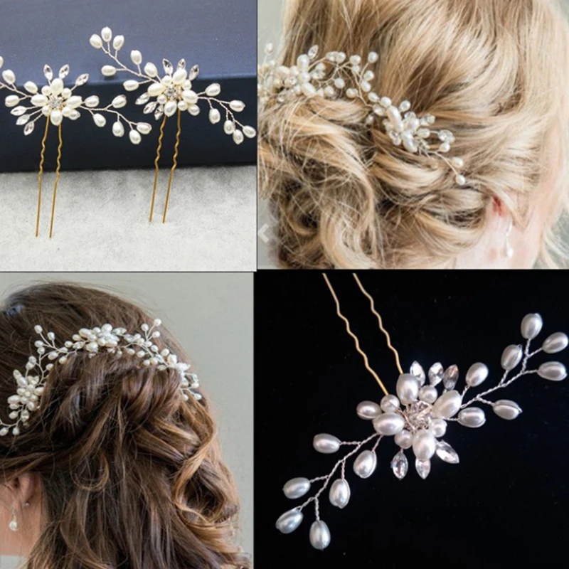 Wedding Fashion Headdress For Bride Handmade Crystal Pearl Hair Jewelry Rhinestone Hairpin Hairpin Clip Ornaments Hair Accessory
Wedding Fashion Headdress For Bride Handmade Crystal Pearl Hair Jewelry Rhinestone Hairpin Hairpin Clip Ornaments Hair Accessory