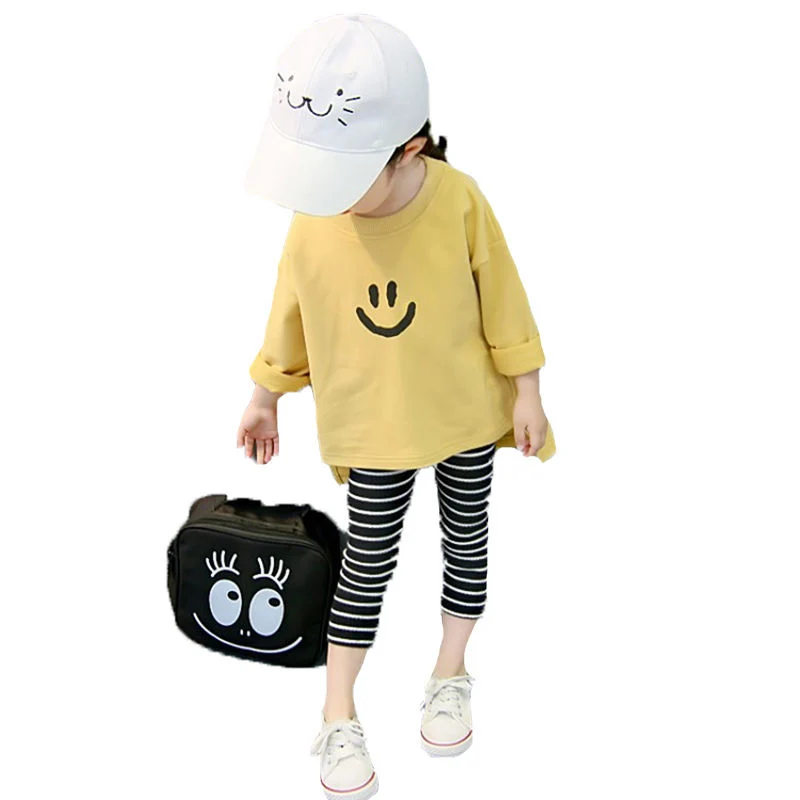 Girls T-shirt Long Sleeve Cotton Children's Clothes Lovely Thickness Children's Spring Autumn Wear P2 117
Girls T-shirt Long Sleeve Cotton Children's Clothes Lovely Thickness Children's Spring Autumn Wear P2 117