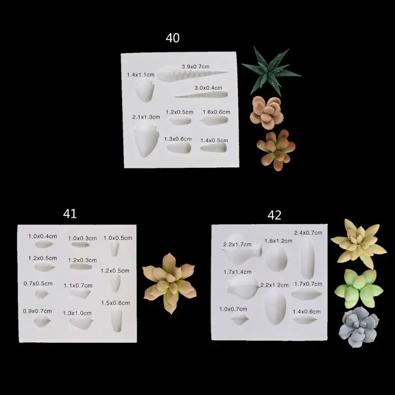 Handmade Succulent Plants Silicone Mold Polymer Clay Mold DIY Resin Crafting Projects and Cake Decoration Art Caft Tools
Handmade Succulent Plants Silicone Mold Polymer Clay Mold DIY Resin Crafting Projects and Cake Decoration Art Caft Tools