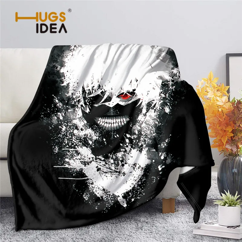 Flannel Fleece Blanket Black Anime Tokyo Ghoul Printed Sherpa Blankets Soft Bed/Sofa Cover for Adults Kids Room Decoration
Flannel Fleece Blanket Black Anime Tokyo Ghoul Printed Sherpa Blankets Soft Bed/Sofa Cover for Adults Kids Room Decoration