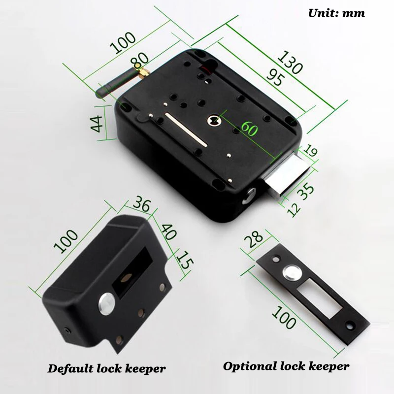 Waterproof Fingerprint lock Electric Door Lock Hidden lock ID Key Battery Digital Lock Gate opener Garden lock
Waterproof Fingerprint lock Electric Door Lock Hidden lock ID Key Battery Digital Lock Gate opener Garden lock