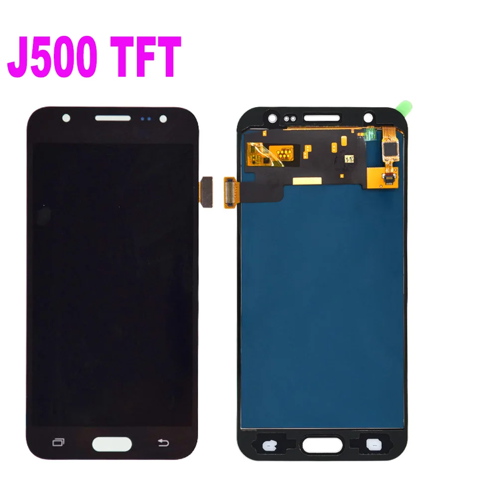 ЖК-дисплей Amoled TFT для Samsung Galaxy J5 J500 сменный с сенсорным экраном и дигитайзером в