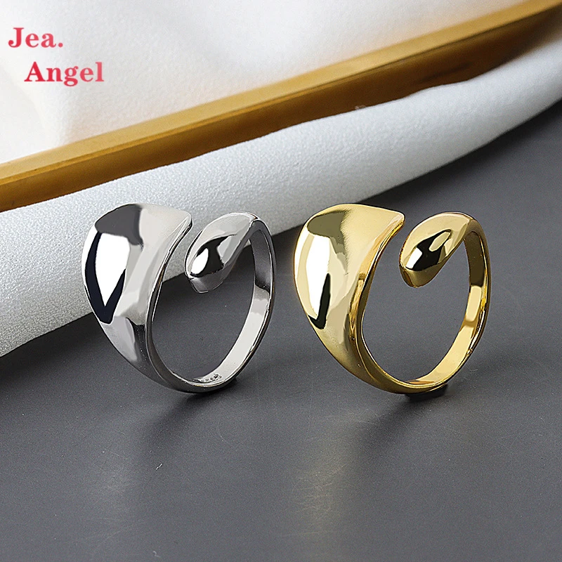 Минималистичные гладкие кольца Jea.Angel из серебра 925 пробы, креативный дизайн, форма капли воды для женщин, модная геометрическая бижутерия дл... 
Минималистичные гладкие кольца Jea.Angel из серебра 925 пробы, креативный дизайн, форма капли воды для женщин, модная геометрическая бижутерия дл...