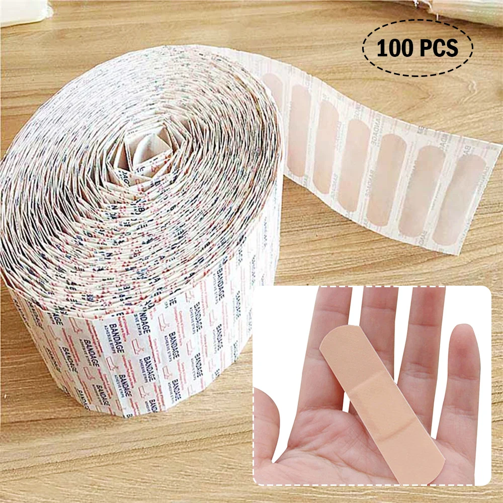 100pcs Medical Adhesive Plaster Band-Aids Patches for Wounds Waterproof Breathable Hemostasis Sticker Bandage Medical Plaster
100pcs Medical Adhesive Plaster Band-Aids Patches for Wounds Waterproof Breathable Hemostasis Sticker Bandage Medical Plaster