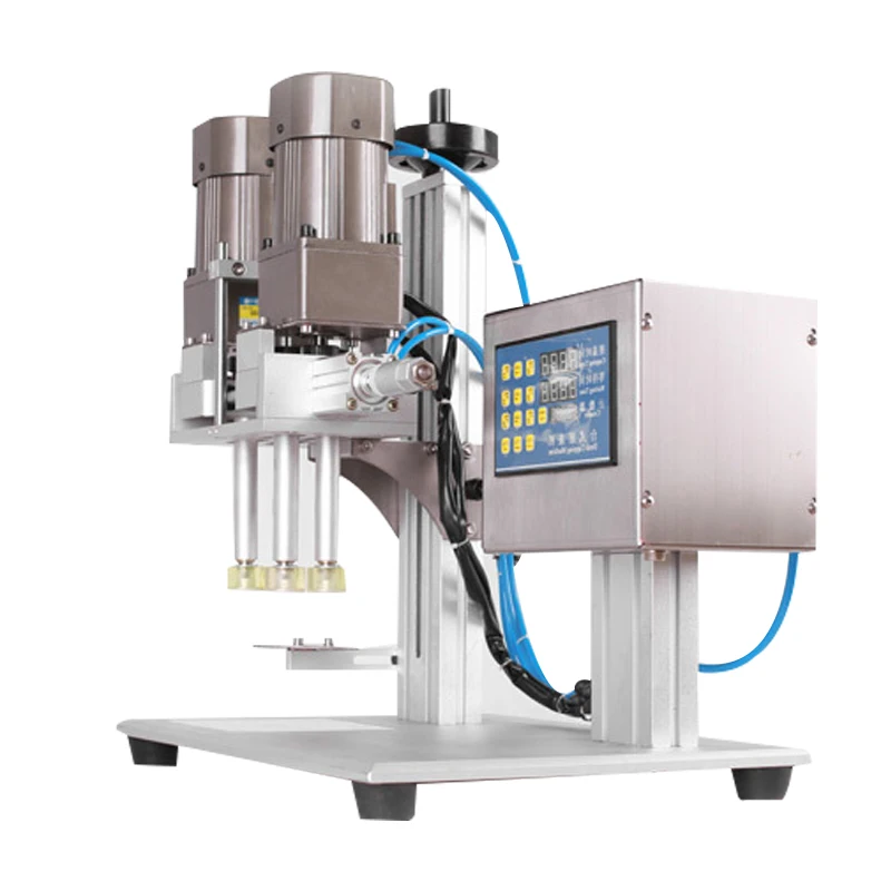 Commercial Semi-Automatic Capping Machine Platypus Capping Machine Mineral Water Screwing Cap Spraying Machine
Commercial Semi-Automatic Capping Machine Platypus Capping Machine Mineral Water Screwing Cap Spraying Machine