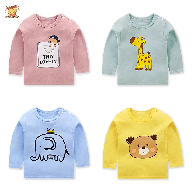Cotton Long Sleeve Tshirt For Kids Baby Boys Girls Fall Clothes Toddler Lovely Spring Autumn Children Letter Print Top T Shirt
Cotton Long Sleeve Tshirt For Kids Baby Boys Girls Fall Clothes Toddler Lovely Spring Autumn Children Letter Print Top T Shirt