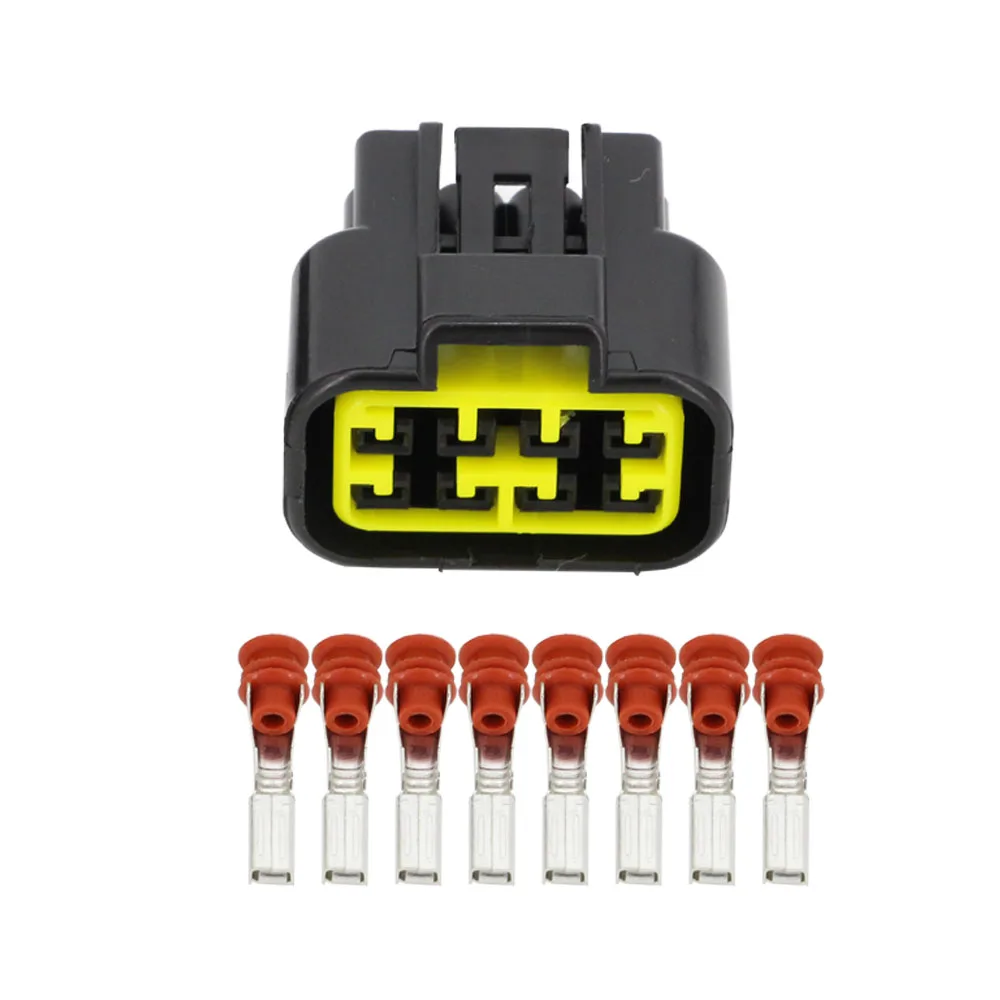 5 Sets 8 Pin Waterproof Electrical Wire Connectors DJ7081Y-2.3-11/21 Male and Female Automobile Connector
5 Sets 8 Pin Waterproof Electrical Wire Connectors DJ7081Y-2.3-11/21 Male and Female Automobile Connector