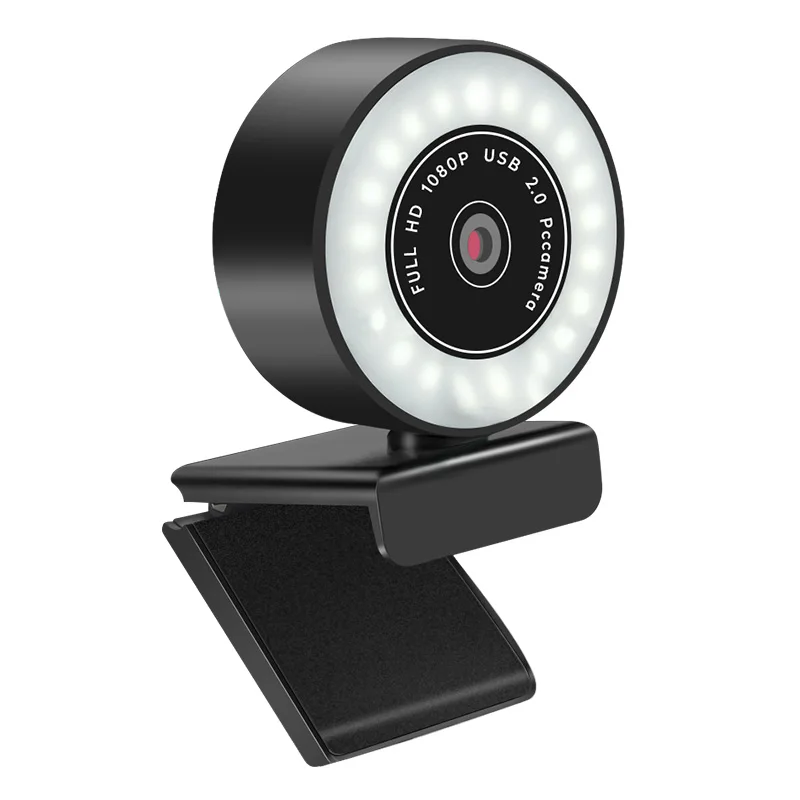 360-degree auto-concentration 3MP LED Ring Light PC Camera USB Live Stream 1080P 2K Full HD Webcam
360-degree auto-concentration 3MP LED Ring Light PC Camera USB Live Stream 1080P 2K Full HD Webcam