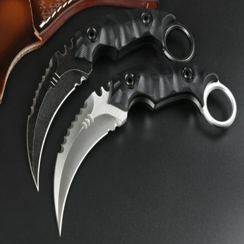 Dragon Claw Sand and Stone Wash edition Black G10 handle D2 Sharp Blade Tactical Folding Outdoor Camping Survival EDC Tool
Dragon Claw Sand and Stone Wash edition Black G10 handle D2 Sharp Blade Tactical Folding Outdoor Camping Survival EDC Tool