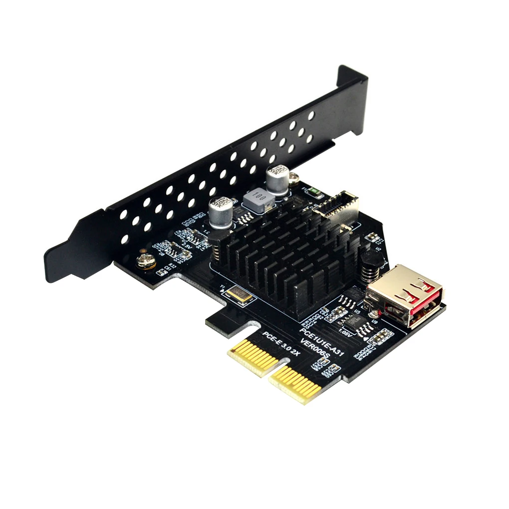 Add On Card Pci Express 3.0 Usb 3.1 Pci-E Card Pcie Usb Adapter Raiser Type-E Usb3.1 Gen2 10Gbps+Usb2.0 Expansion Card ASM3142
Add On Card Pci Express 3.0 Usb 3.1 Pci-E Card Pcie Usb Adapter Raiser Type-E Usb3.1 Gen2 10Gbps+Usb2.0 Expansion Card ASM3142
