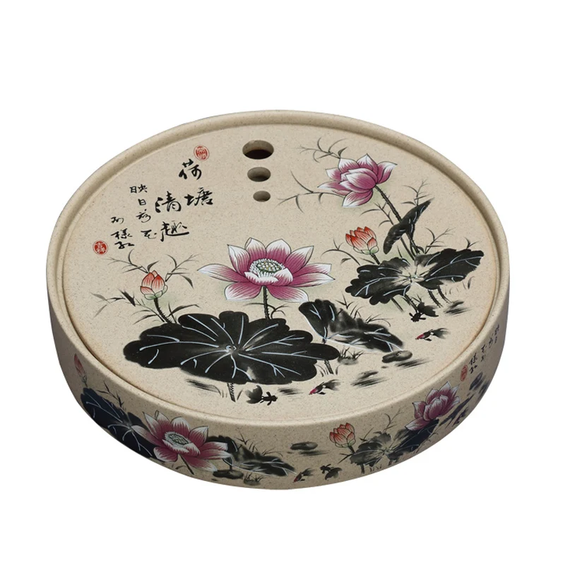 Vintage Tea Tray Ceramic Lotus Pattern Japanese Plate Teacup Teapot Holder Water Storage Plates Tea Trays Teaware Decor Crafts
Vintage Tea Tray Ceramic Lotus Pattern Japanese Plate Teacup Teapot Holder Water Storage Plates Tea Trays Teaware Decor Crafts